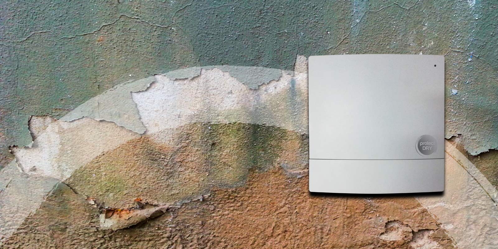 PROTECT DRY is a non-invasive technology developed to fight and stop rising damp and it is based on Inductive electro-magnetic field.